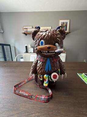 Universal Studios Halloween Horror Nights HamiKuma Zombie Bear Popcorn Bucket